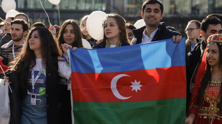 Azerbaijan YEAs news EC in Brussels group