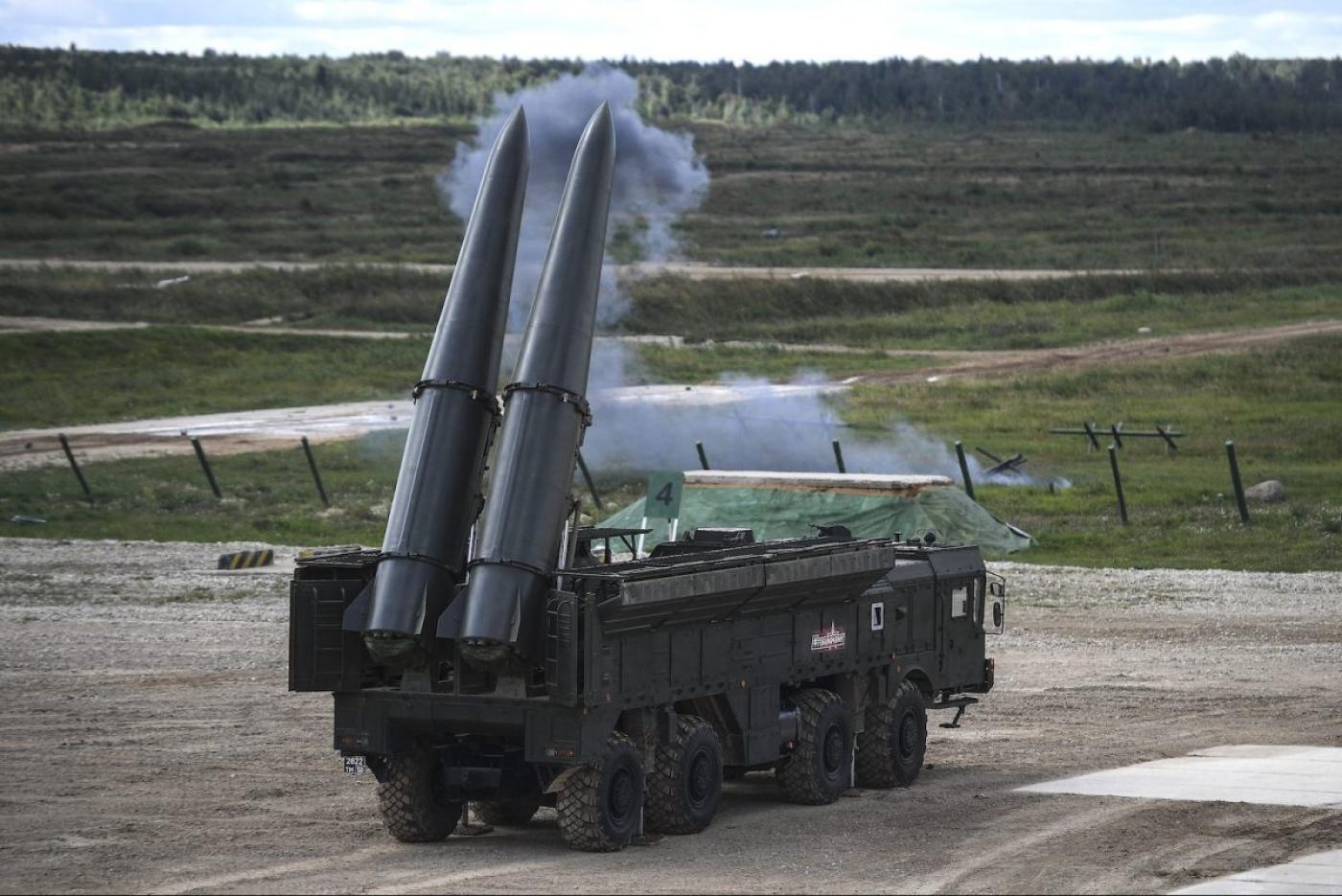 Russian Iskander M missile e1557562686761
