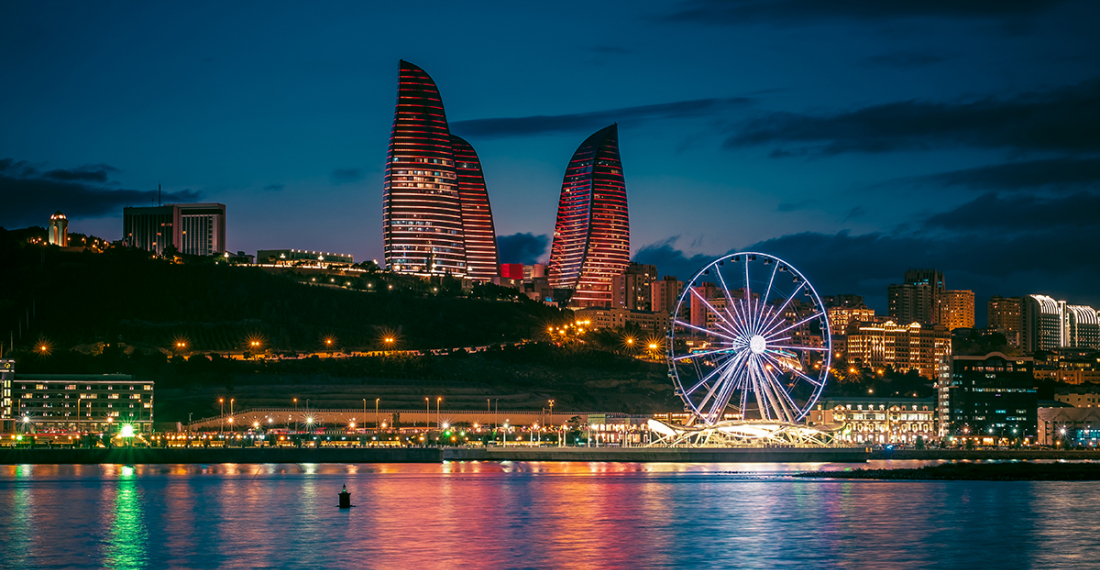 Azerbaijan skyline 1200
