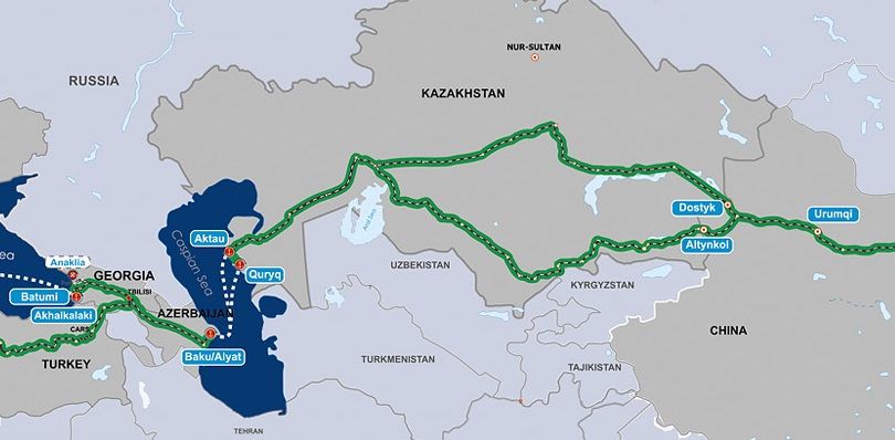 Middle Corridor Map