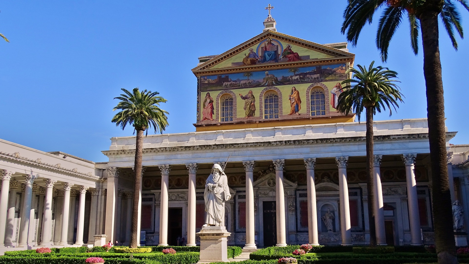 Basilica Di San Paolo Fuori Le Mura 1920x1080